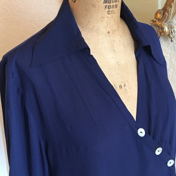 Soft Surroundings Cannes Asymmetrical Tunic Top - Picture 3 of 5